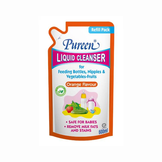 PUREEN LIQUID CLEANSER ORANGE REFILL 600ML