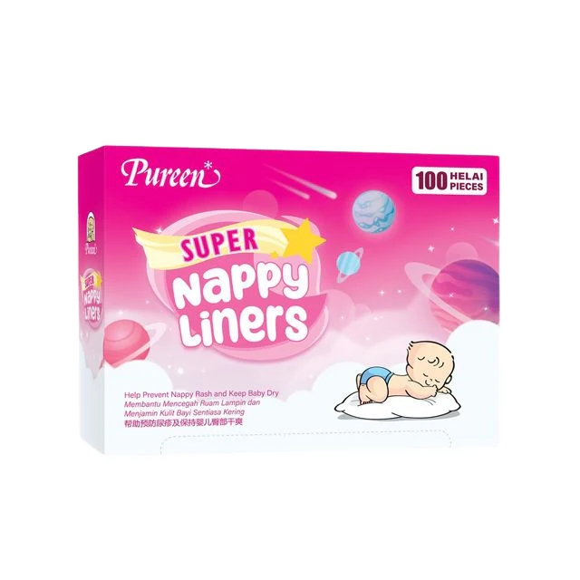 PUREEN NAPPY LINERS SUPER 100S