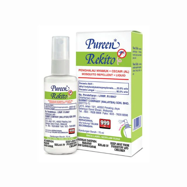 PUREEN REKITO MOSQUITO REPELLENT LIQ 75ML