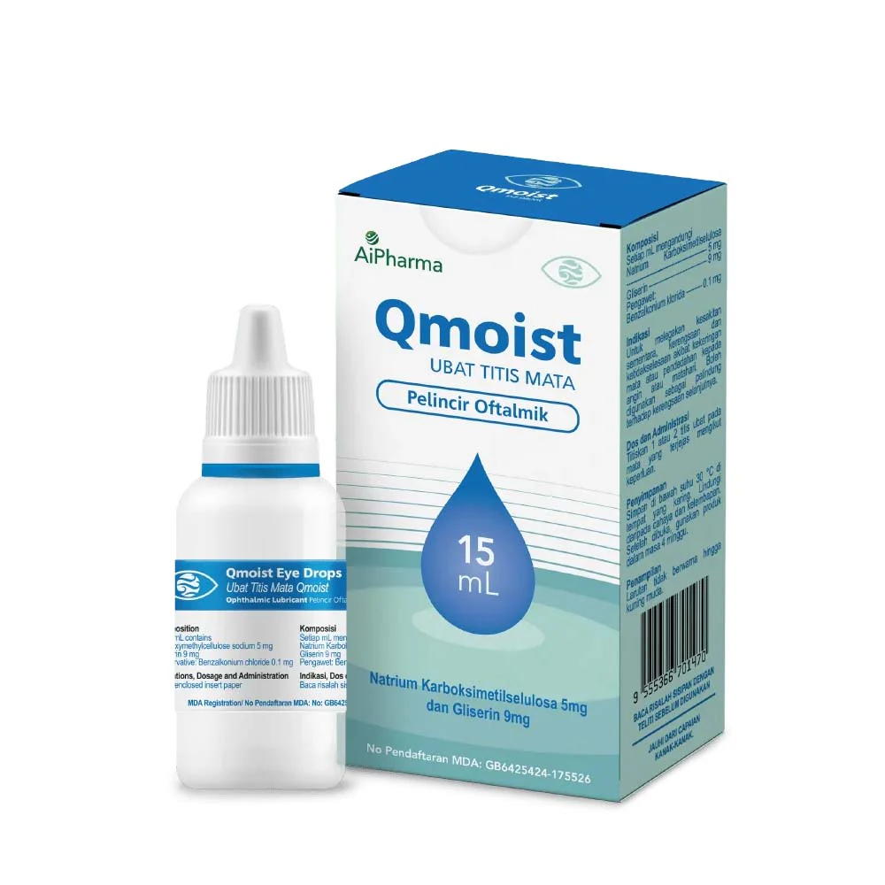 QMOIST EYE DROP 15ML