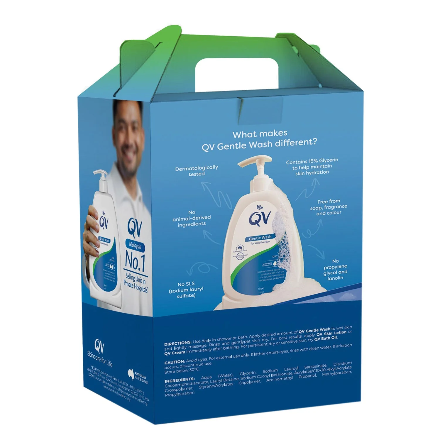 QV GENTLE WASH 1KG 2S - Image 3