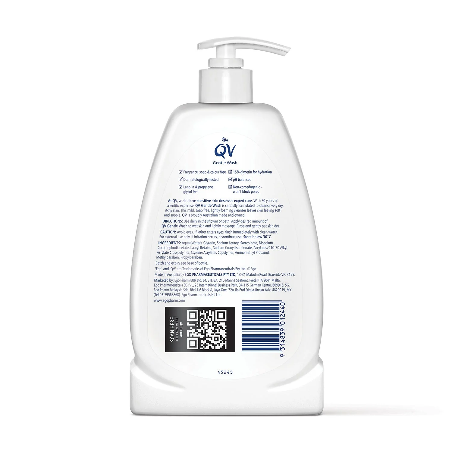 QV GENTLE WASH 500G - Image 2
