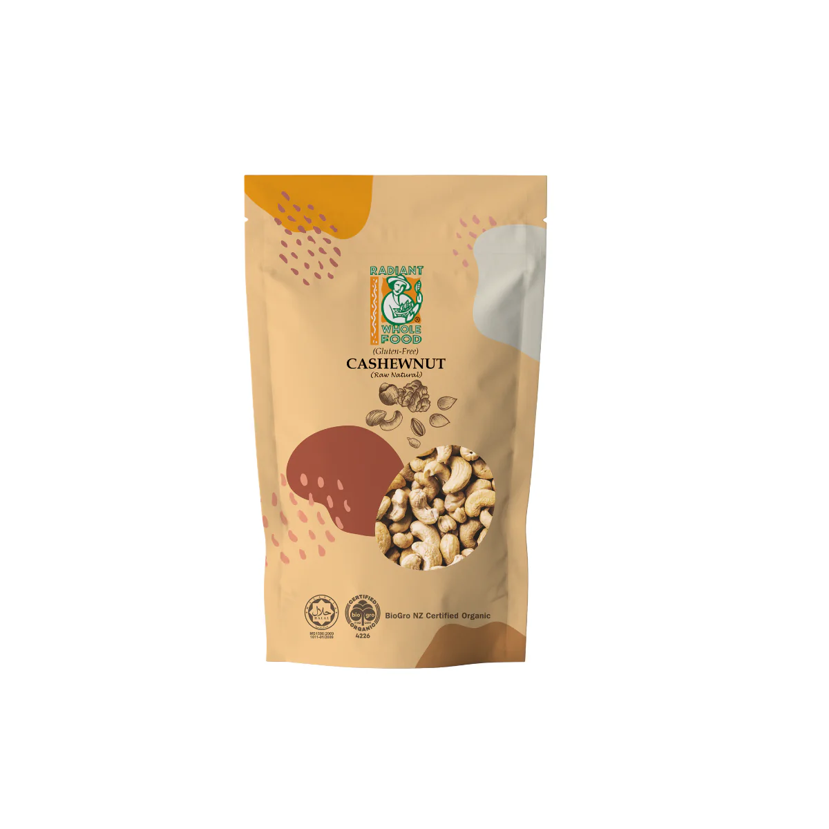 RADIANT CASHEW NUT NATURAL 200G