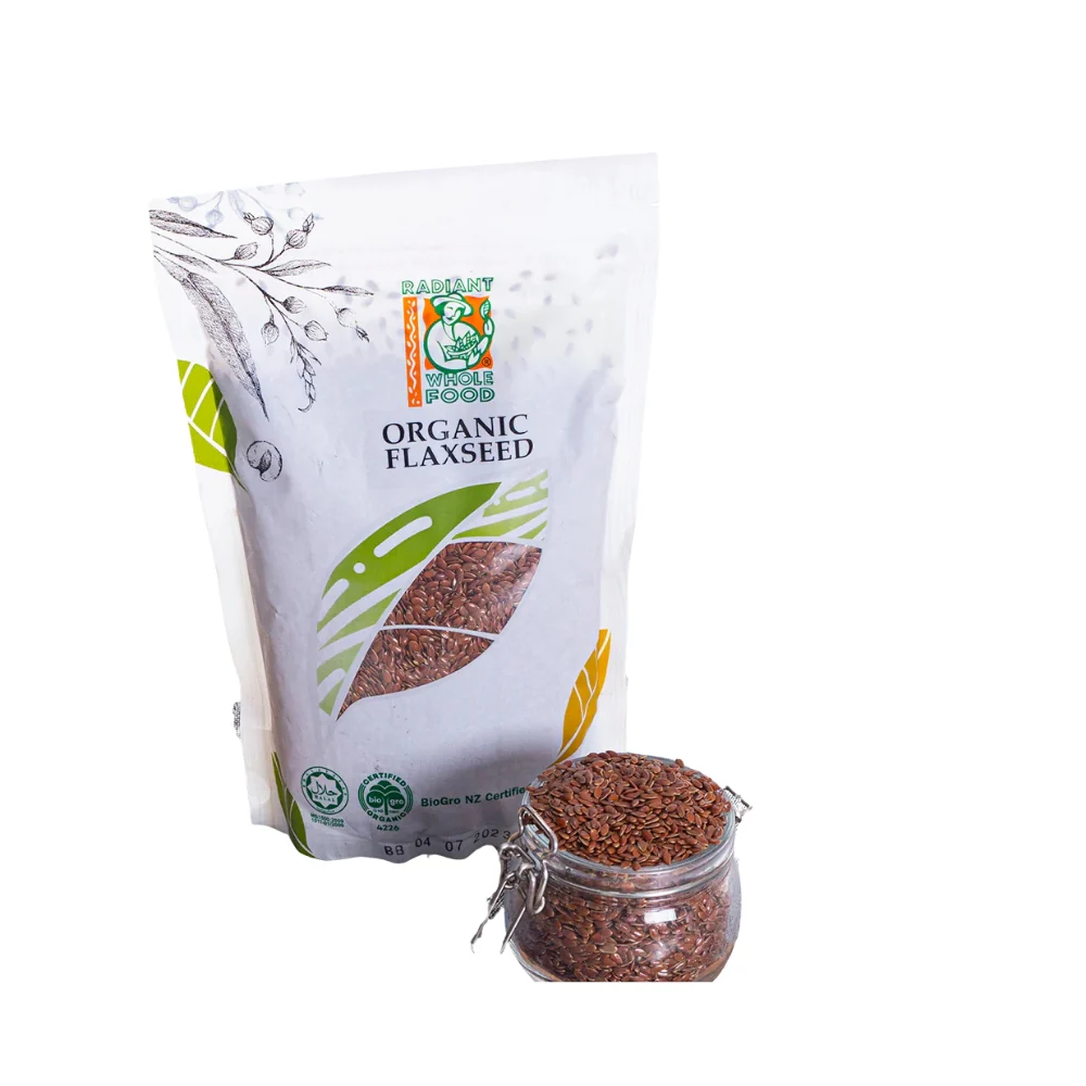 RADIANT ORGANIC FLAXEED 500G