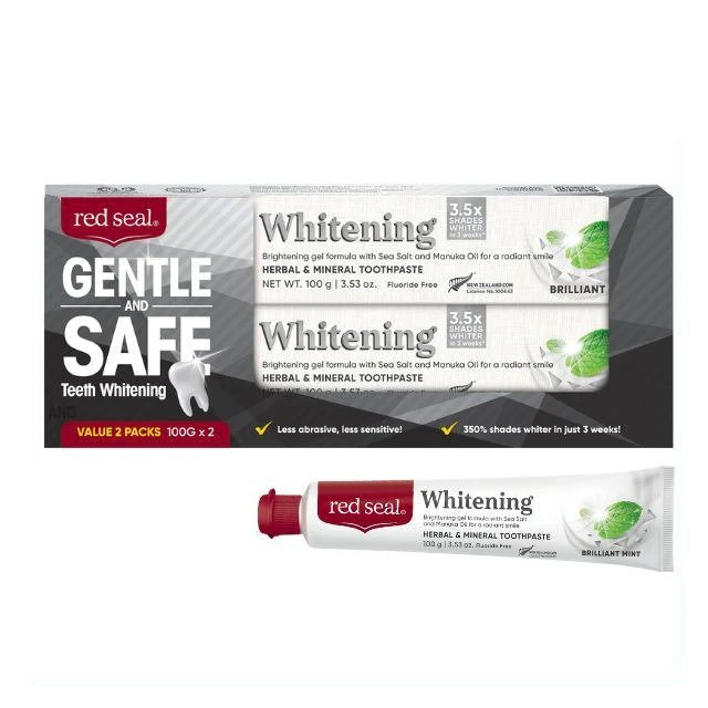 RED SEAL WHITENING TOOTHPASTE 100G 2S