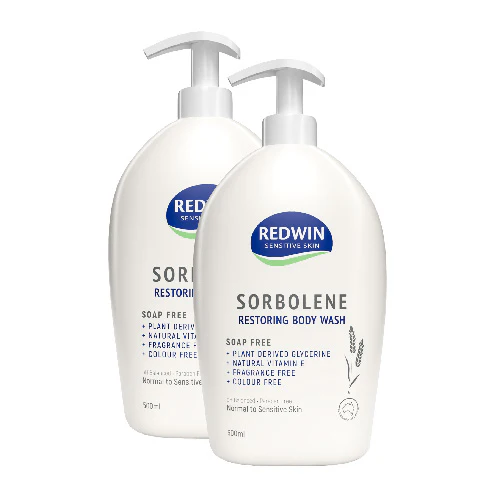 REDWIN SORBOLENE BODY WASH 500ML 2S