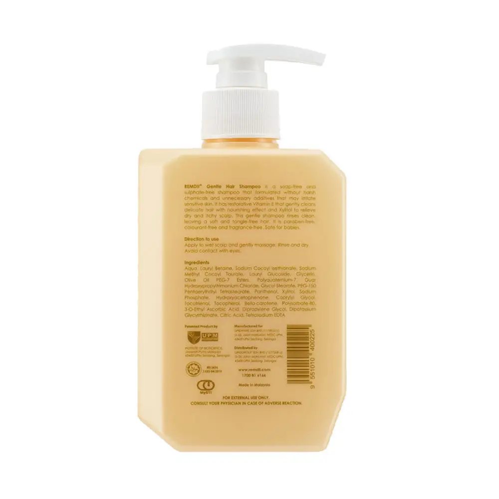 REMDII GENTLE HAIR SHAMPOO 250ML - Image 2
