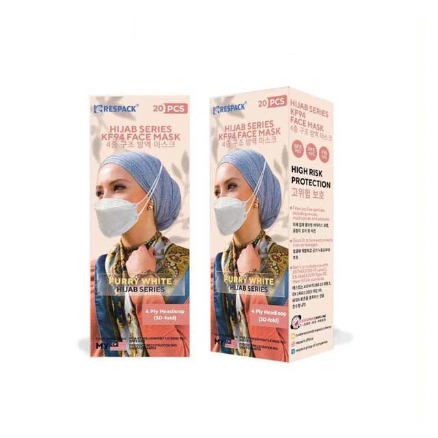 RESPACK HIJAB KF94 WHITE 20S