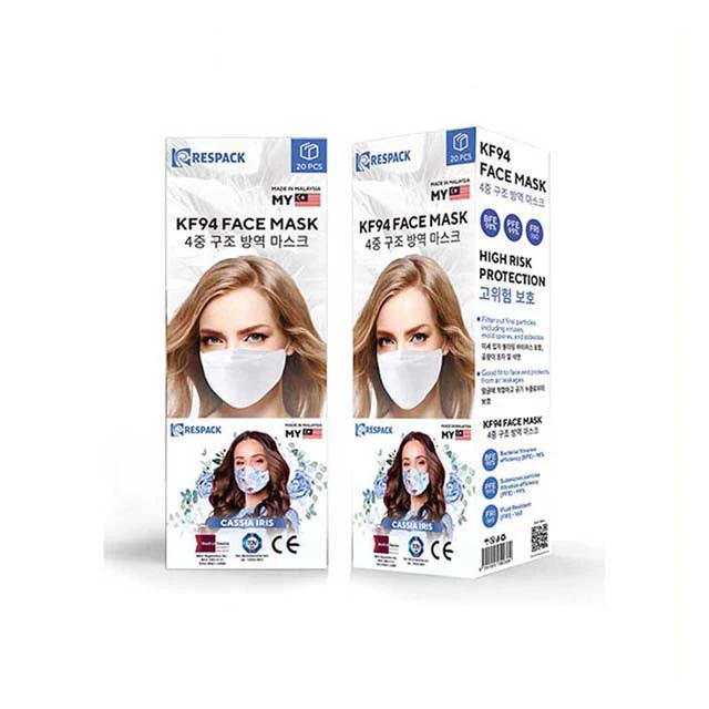 RESPACK KF94 FACE MASK CASIA IRIS 20S