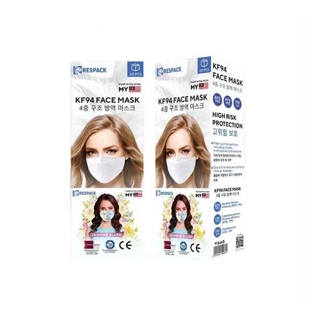 RESPACK KF94 FACE MASK JASMINE BLUSH 20S