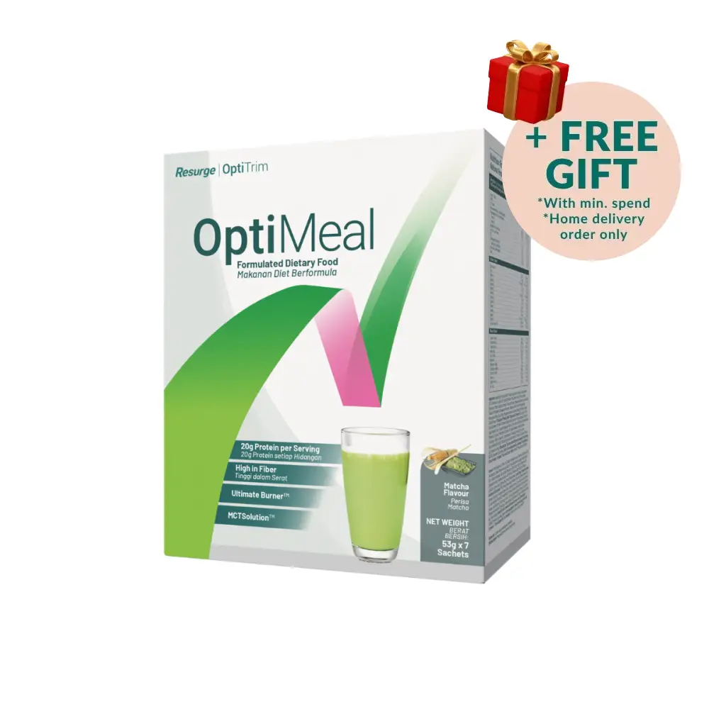 RESURGE OPTITRIM OPTIMEAL(MATCHA) 50G 7S
