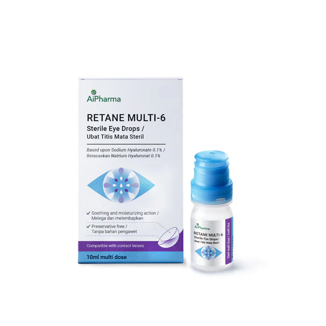 RETANE MULTI-6 STERILE EYE DROPS 10ML