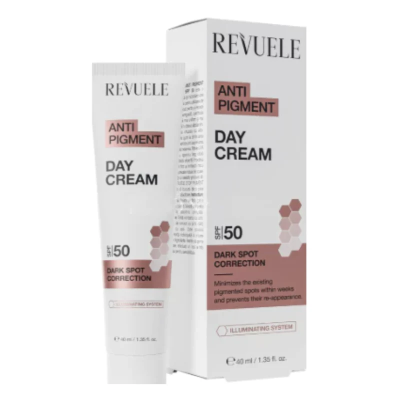 REVUELE ANTI PIGMENT DAY CREAM SPF 50 40ML