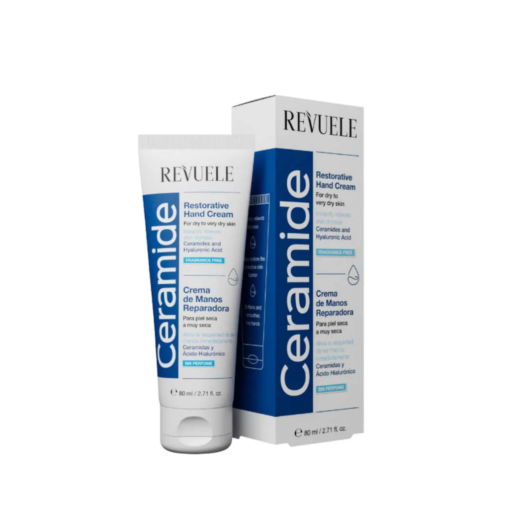 REVUELE CERAMIDE RESTORATIVE HAND CREAM 80ML