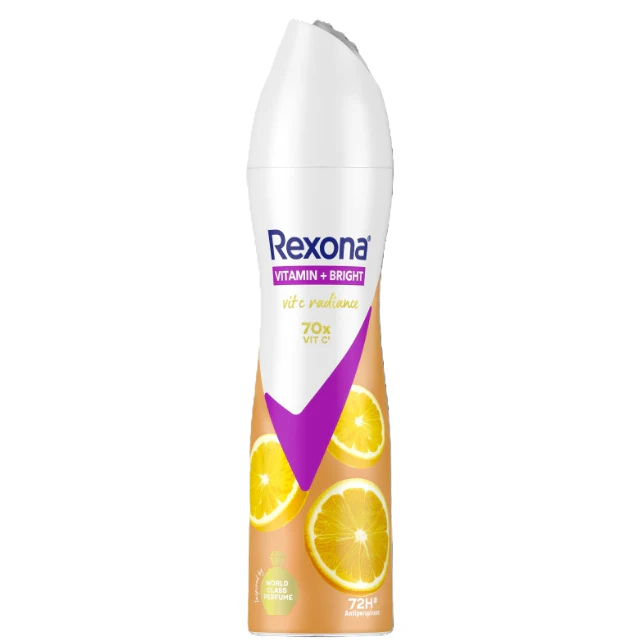 REXONA WOMEN DEODORANT SPRAY VITAMIN + BRIGHT VIT-C ANTI-STAIN 135ML