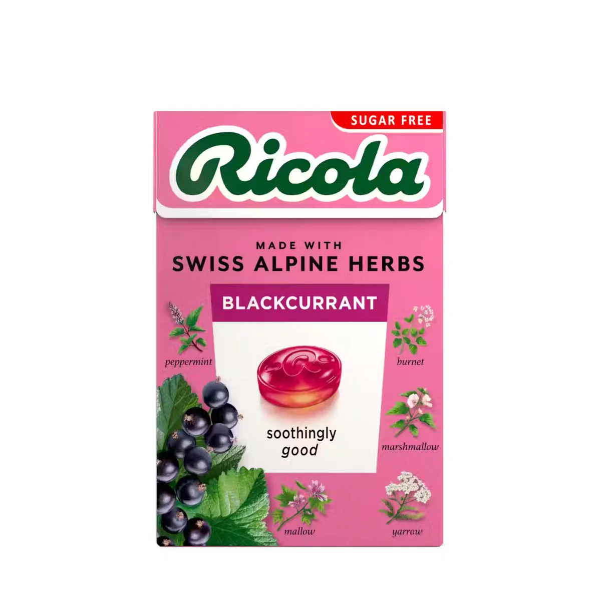 RICOLA LOZENGES BLACKCURRANT 40G