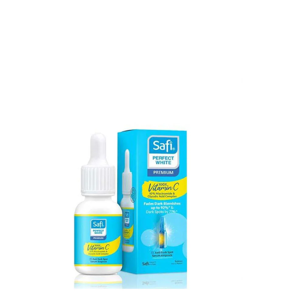 SAFI PERFECT WHITE 3X ANTI DARK SPOT SERUM AMPOULE 15ML