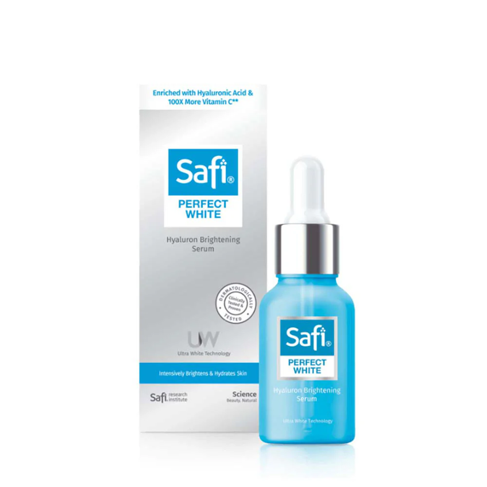 SAFI PERFECT WHITE 3X BRIGHTENING HYALURON SERUM 30ML