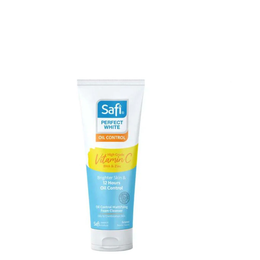 SAFI PERFECT WHITE OIL CONTROL MATTIFYING FOAM CLEANSER 95G