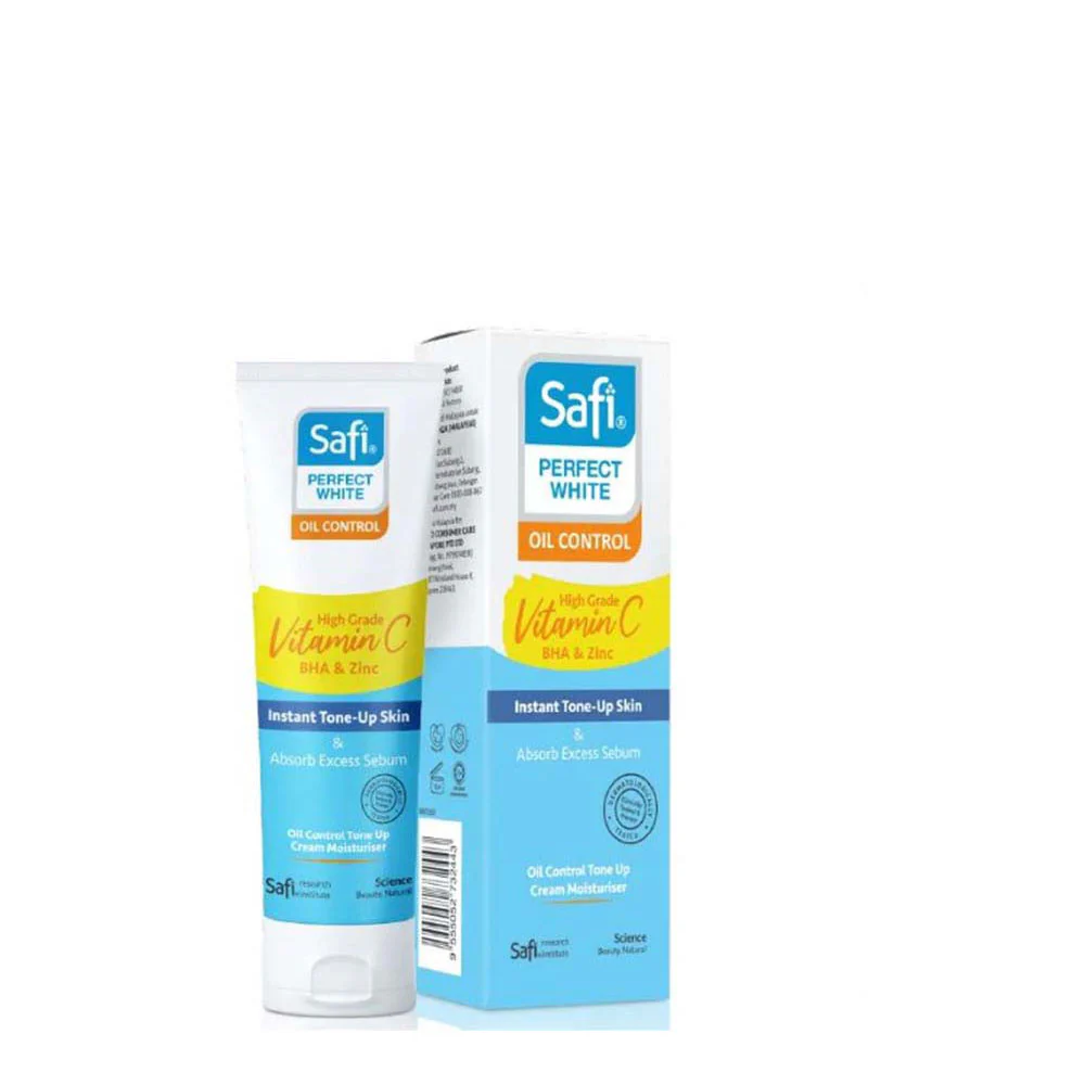 SAFI PERFECT WHITE OIL CONTROL TONE UP CREAM MOISTURIZER 40G