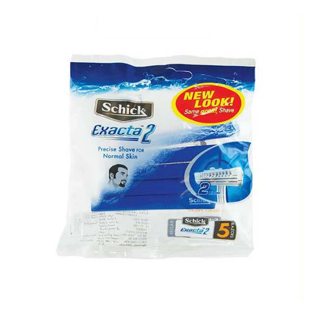 SCHICK EXACTA 2 REGULAR BLUE 5S