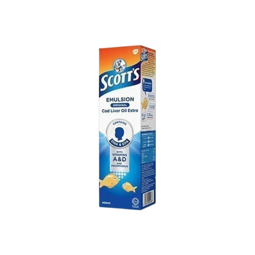 SCOTTS EMULSION ORIGINAL REGULAR 400ML