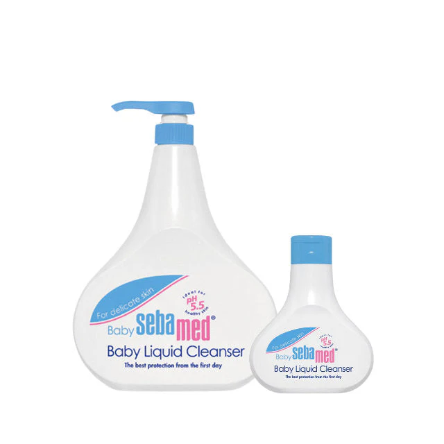 SEBAMED BABY LIQUID CLEANSER 1L+200ML 1S + GWP