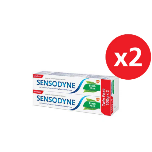 SENSODYNE FRESH MINT 100G X 4