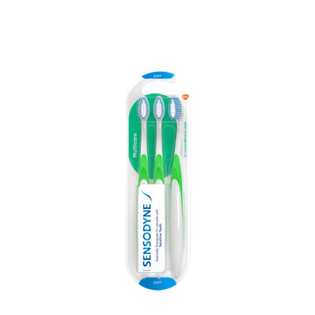 SENSODYNE MULTICARE TOOTHBRUSH SOFT 3S
