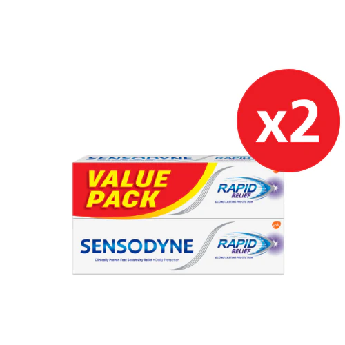 SENSODYNE RAPID RELIEF 100G X 4