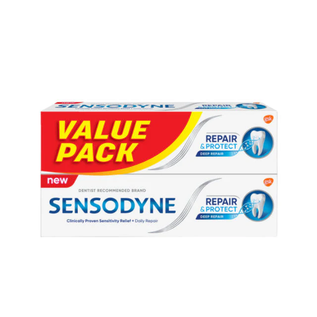 SENSODYNE REPAIR & PROTECT ORIGINAL 100G X 2