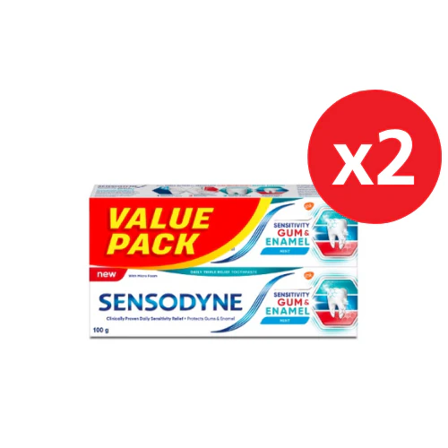 SENSODYNE SENSITIVITY GUM & ENAMEL TOOTHPASTE 100G X 4