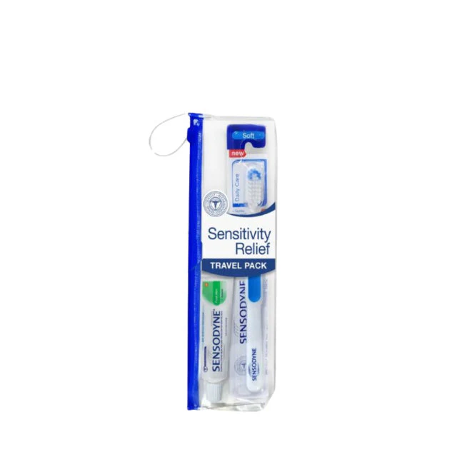 SENSODYNE SENSITIVITY RELIEF TRAVEL PACK 1S