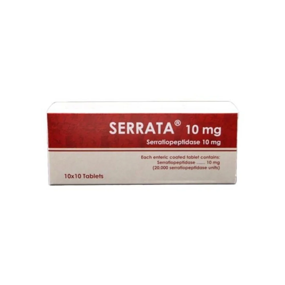 SERRATA 10MG TAB 10SX10