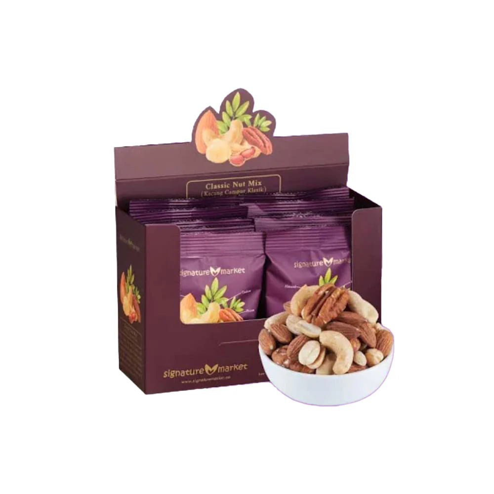 SIGNATURE MARKET CLASSIC NUT MIX 25GX10S