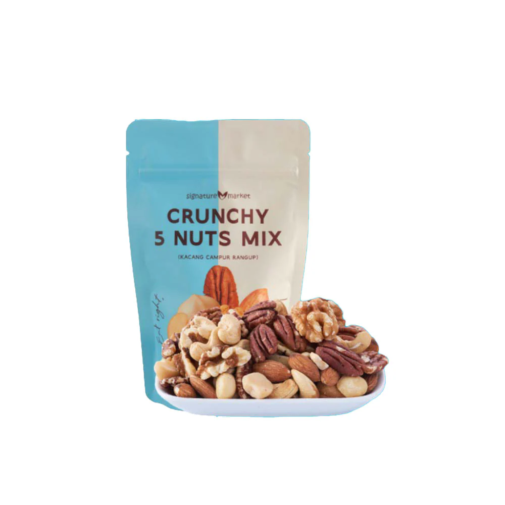 SIGNATURE MARKET CRUNCHY 5 NUTS MIX 100G