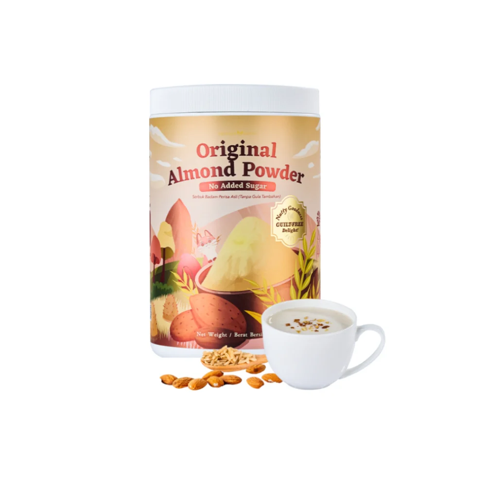 SIGNATURE MARKET NO ADDED SUGAR ORIGINAL ALMOND POWDER 500G