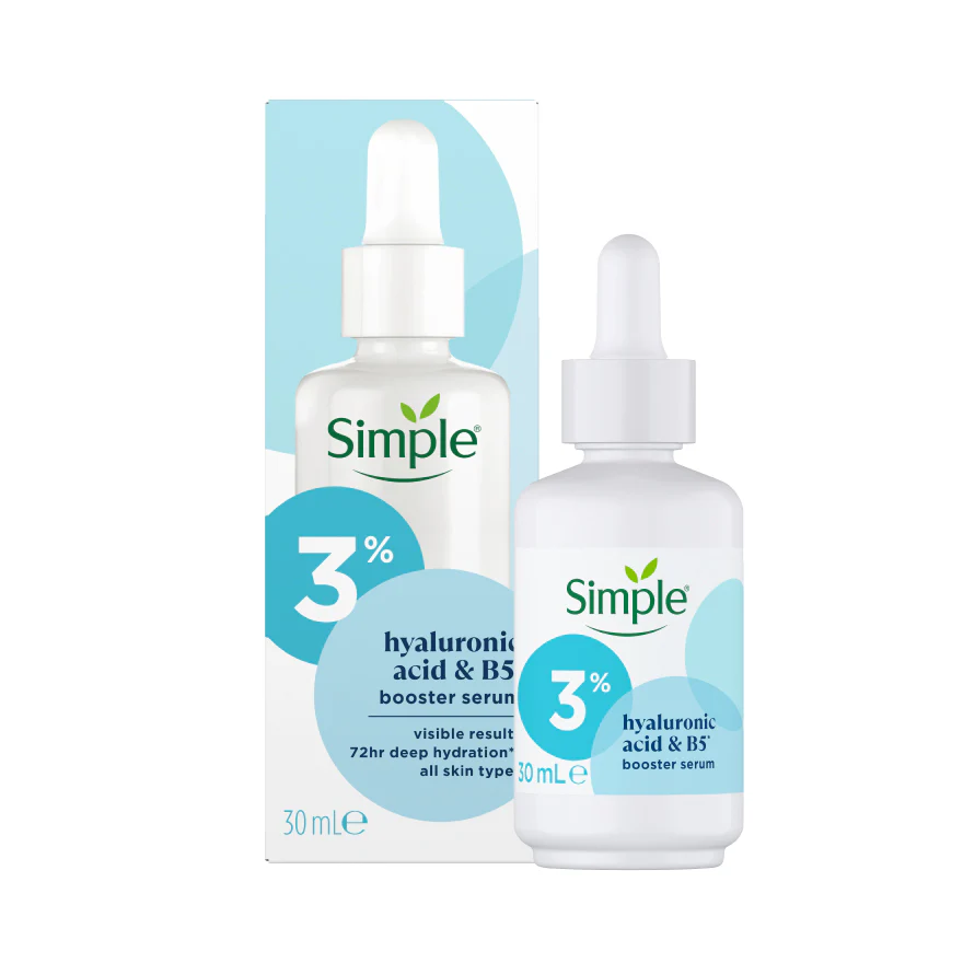 SIMPLE HYALURONIC ACID + B5 BOOSTER SERUM 30ML