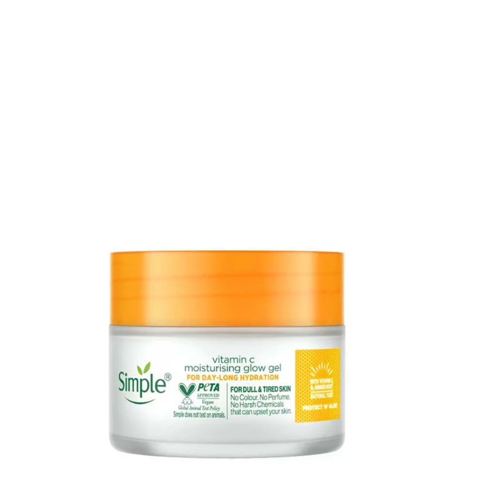 SIMPLE PROTECT 'N' GLOW VITAMIN C MOISTURISING GLOW GEL 40G