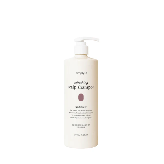 SIMPLY O REFRESHING SCALP SHAMPOO WILD FLOWER 500ML