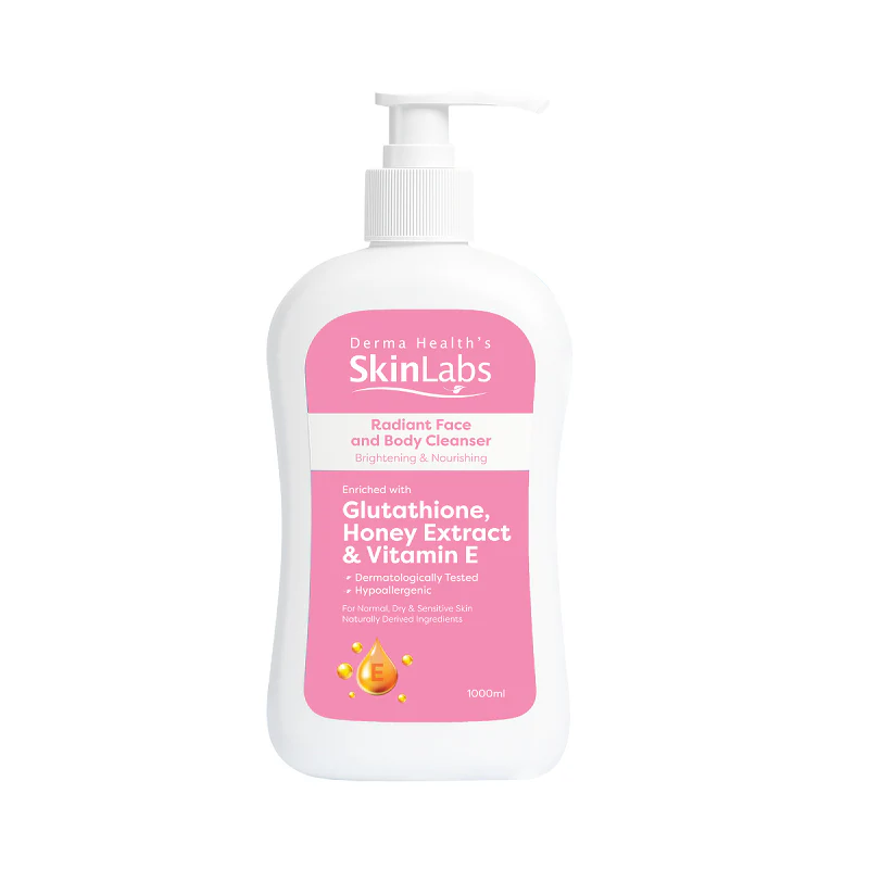 SKINLABS RADIANT FACE & BODY CLEANSER 1000ML