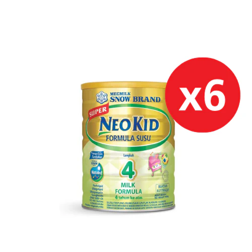 Snow Brand Step 4 Super Neo Kid 900g x6