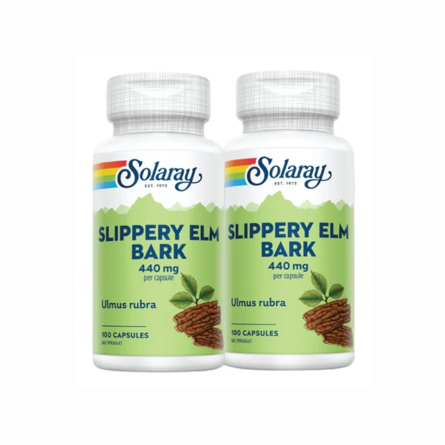 SOLARAY SLIPPERY ELM BARK 100SX2