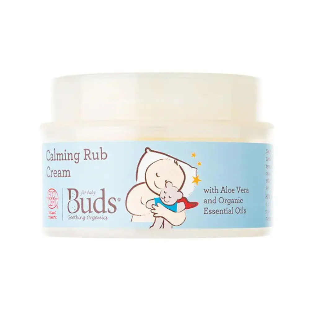 BUDS FOR BABY SOOTHING ORGANICS CALMING RUB CREAM 30ML - Image 4