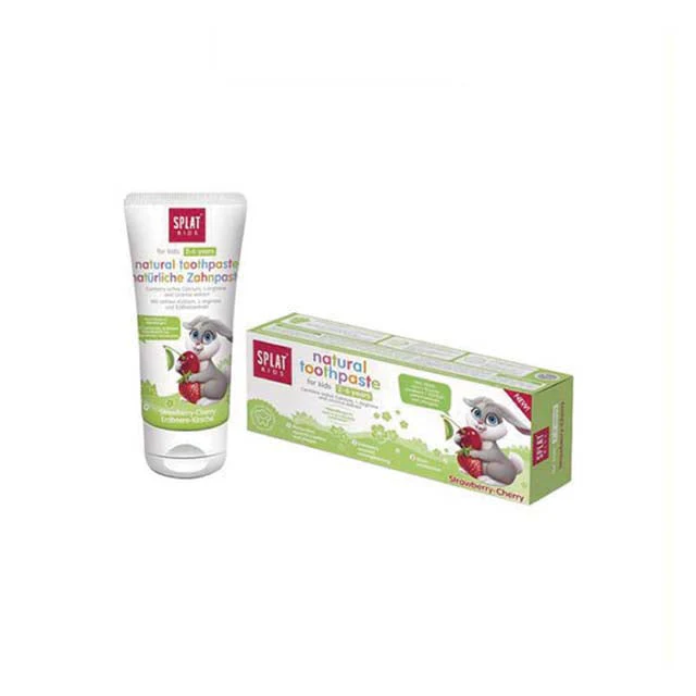 SPLAT KIDS 2-6YRS CHERRY-WILD STRAWBERRY TOOTHPASTE 50ML