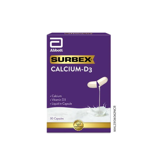 SURBEX CALCIUM-D3 30S