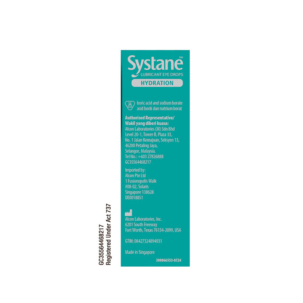 SYSTANE HYDRATION EYE DROP 10ML - Image 3