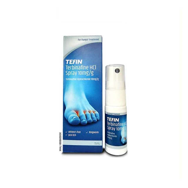 TEFIN TERBINAFINE HCL SPRAY 15ML