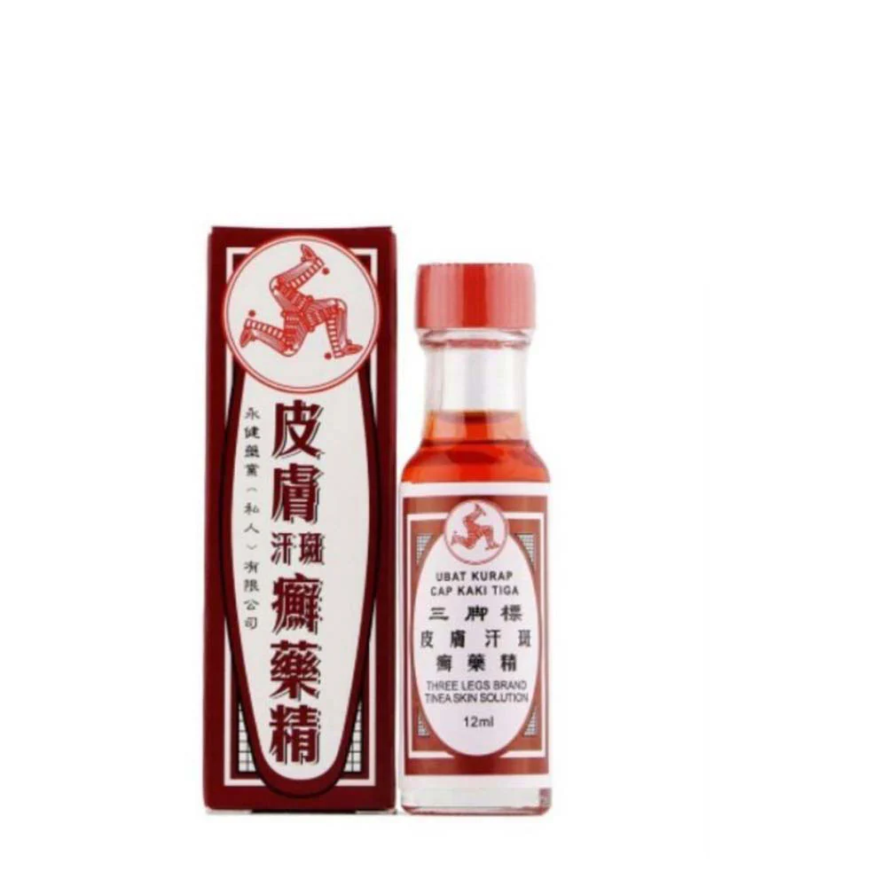THREE LEGS TINEA SKIN SOLUTION 12ML