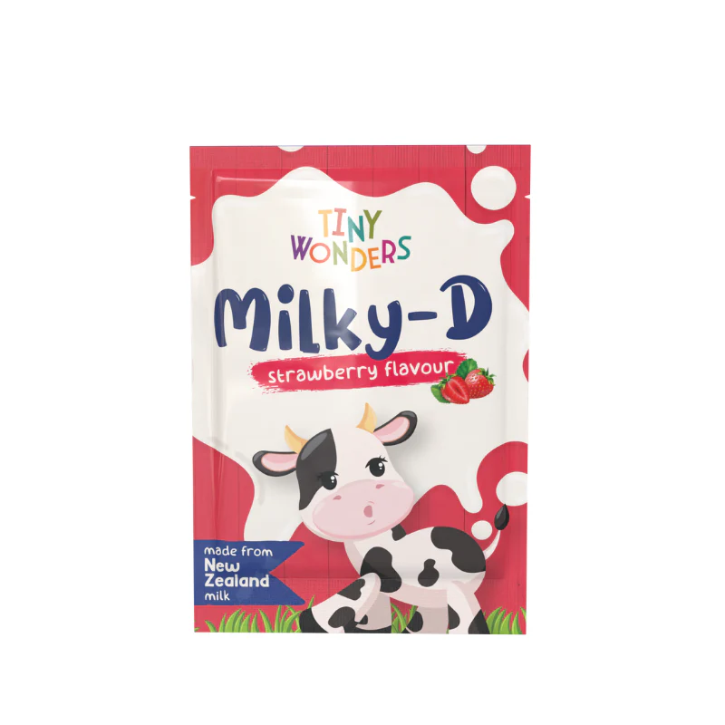 TINY WONDERS MILKY D (STRAWBERRY) 8S
